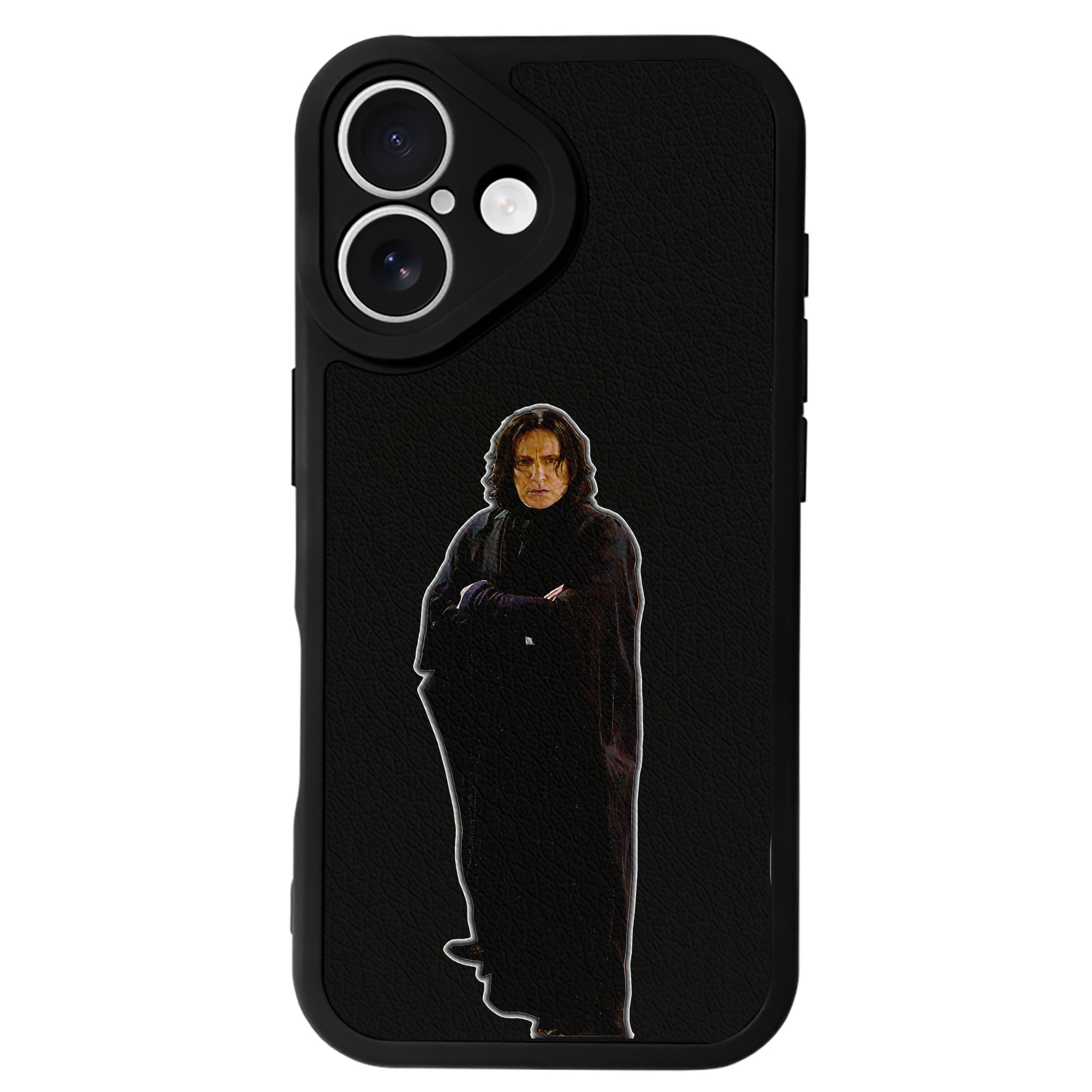 （画像用） Harry Potter ハリー・ポッターシリーズ 【iPhone 16シリーズ対応】シリコンスマホケース（レザー調） 材質：シリコン